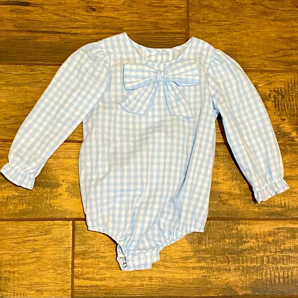 TBBC gingham bow top - Picture 1 of 3